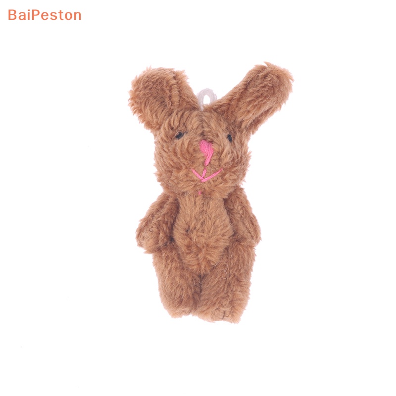 Thỏ Nhồi Bông 5.5CM Mềm Mại Trang Trí Ba Lô / Móc Khóa Dễ Thương