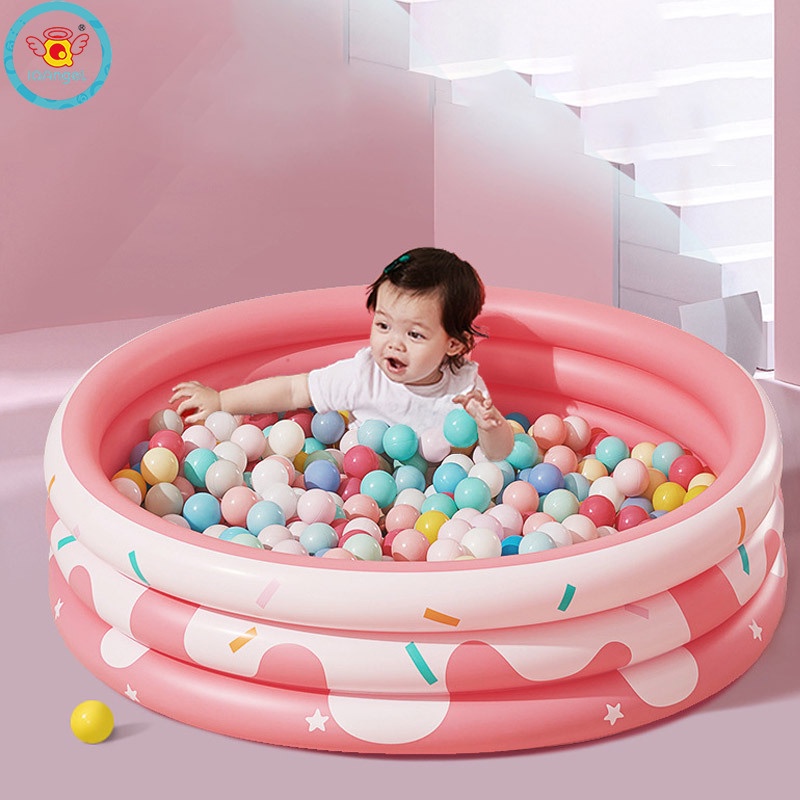 Phao Bơi Bơm Hơi Bằng PVC Dày Bảo Vệ Môi Trường Cho Bé