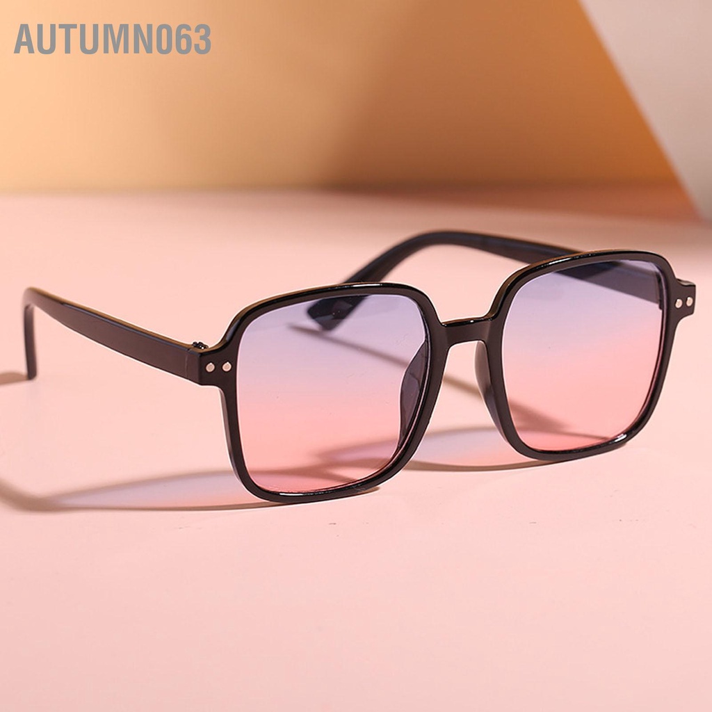 Autumn063 7 Chiếc Kính Mát Trẻ Em Chống Nắng Cá Tính Khung Vuông Nhiều Màu Sắc Cho Ngoài Trời