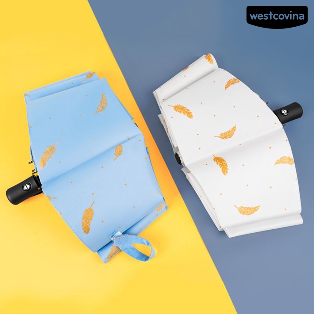 [COD]☁Dù Gấp Ba Khúc Tự Động Bằng Polyester Che Mưa Gió Toàn Diện