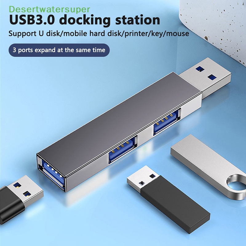 Bộ Chia 3 Cổng USB 3.0 Đa Năng Cho Máy Tính