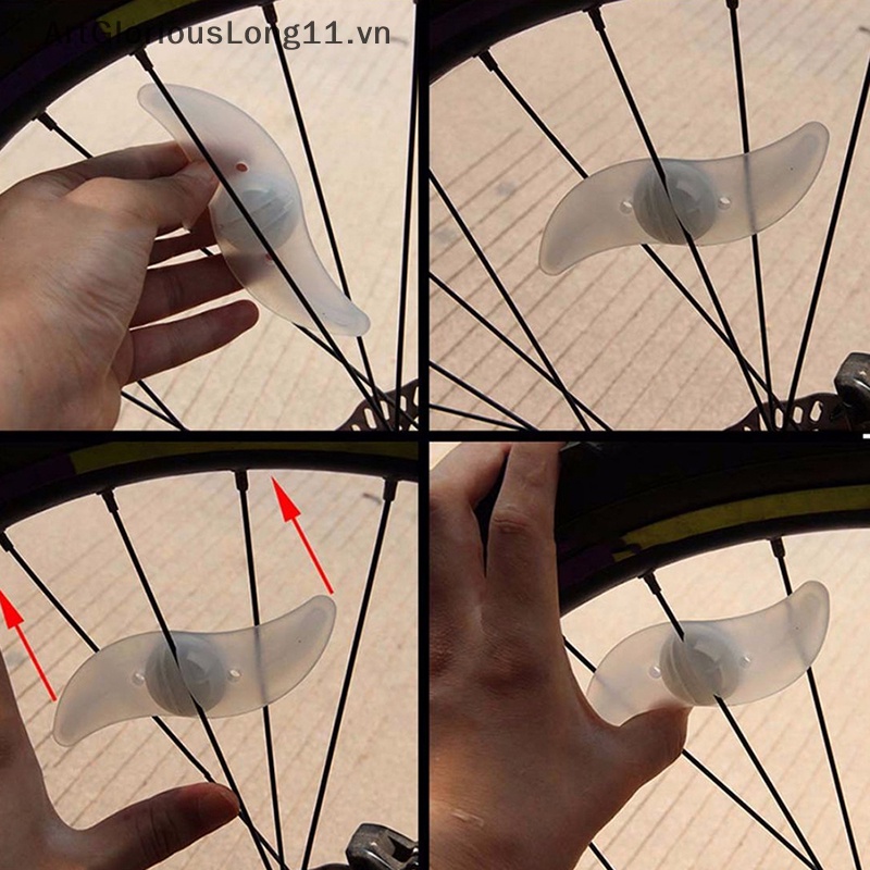 Đèn LED Gắn Căm Xe Đạp Leo Núi Cân Bằng Không Thấm Nước