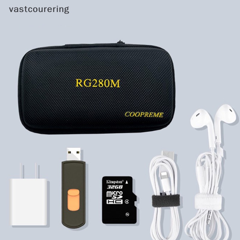 Túi Đựng Máy Chơi Game Cầm Tay RG280M Màu Đen Chống Sốc / Thấm Nước Chất Lượng Cao Cho RG280M EN