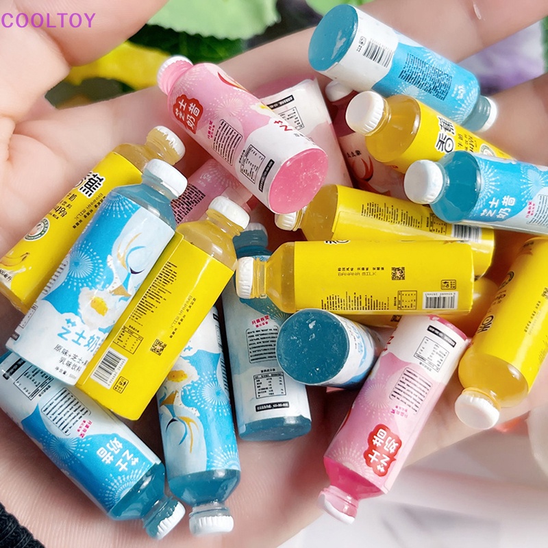 Set 10 Bình Nước Mini Tỉ Lệ 1 / 12 Dùng Để Trang Trí Nhà Búp Bê