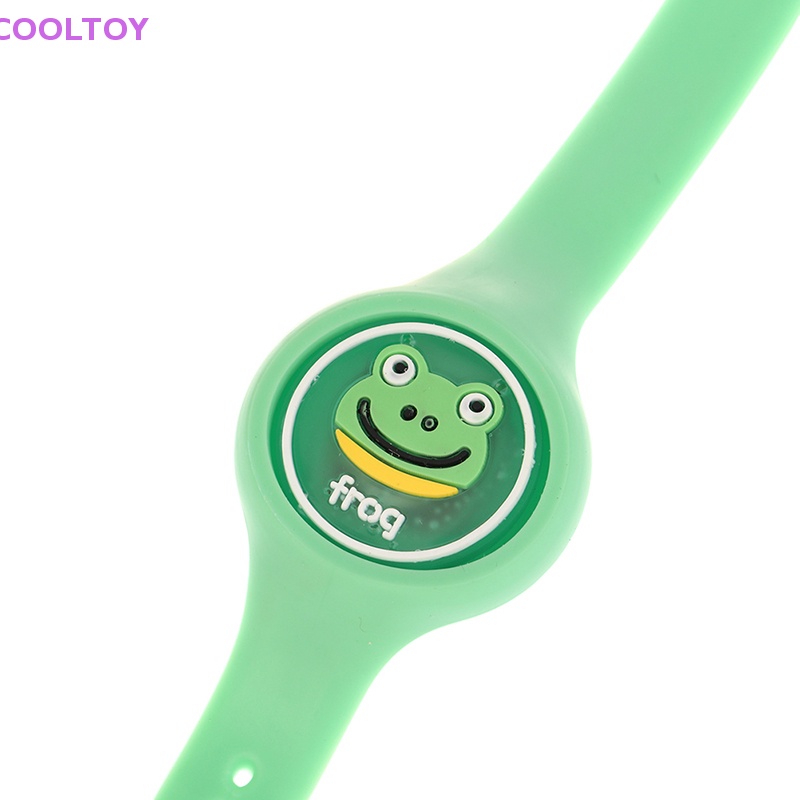 Quạt mini sạc usb Đeo Tay Họa Tiết Hoạt Hình Dễ Thương Cho Bé