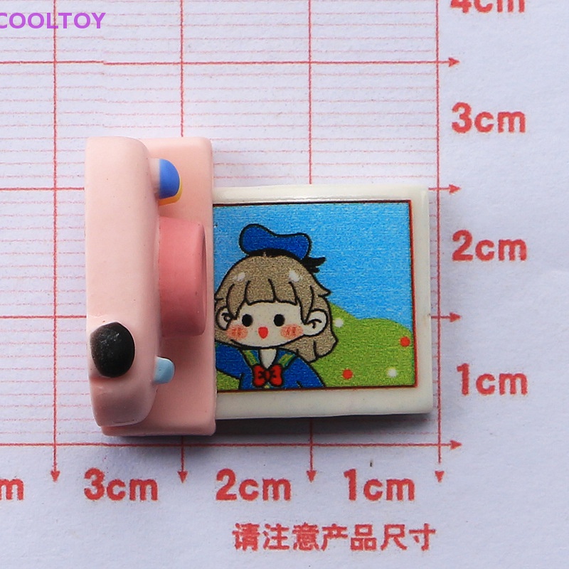 Cooltoy Mô Hình Polaroid Mini Bằng Nhựa resin DIY Trang Trí Nhà Búp Bê