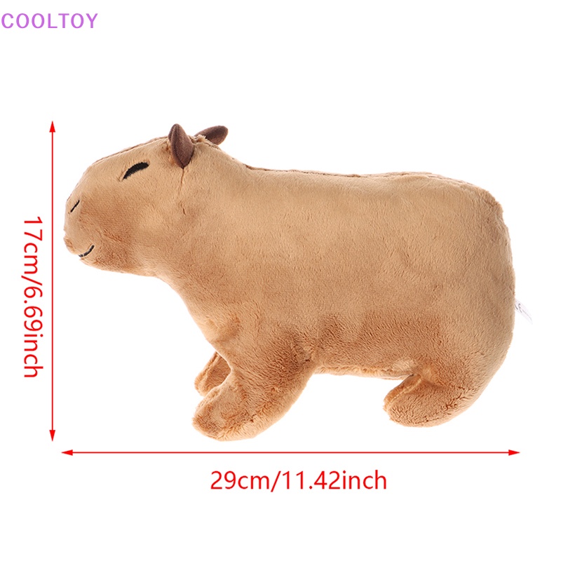 Đồ chơi nhồi bông Capybara 29cm Mềm Mại