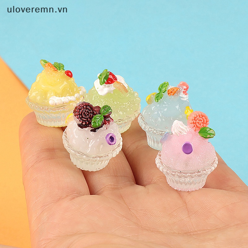 Set 5 Ly Nước Mini Đồ Chơi Cho Nhà Búp Bê