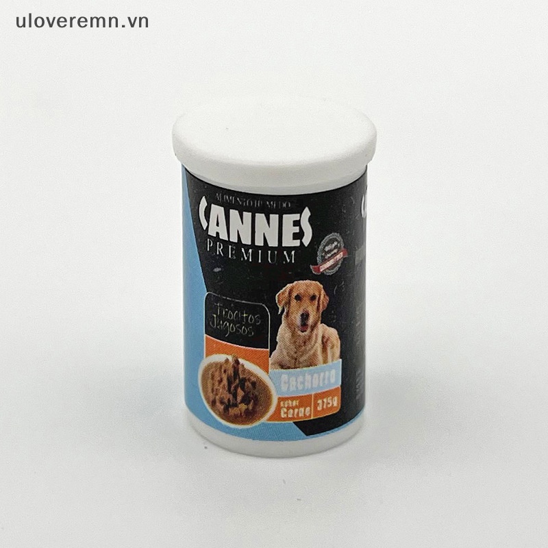 Uloveremn Set 5 Mô Hình Chó Mèo mini Trang Trí Nhà Búp Bê