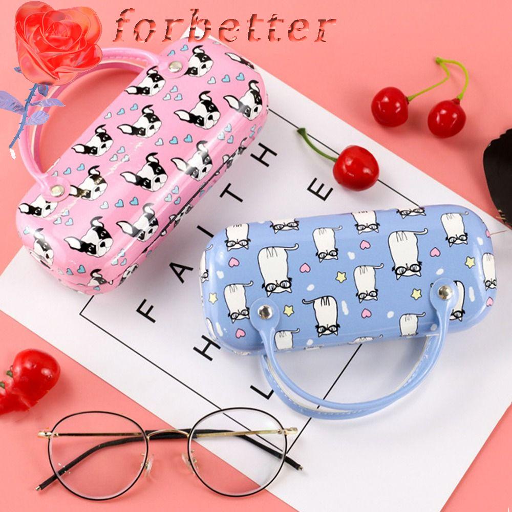 Túi Đựng Mắt Kính Cầm Tay Chống Nước In Hình Hoạt Hình Cho Nam Nữ Giá Đỡ