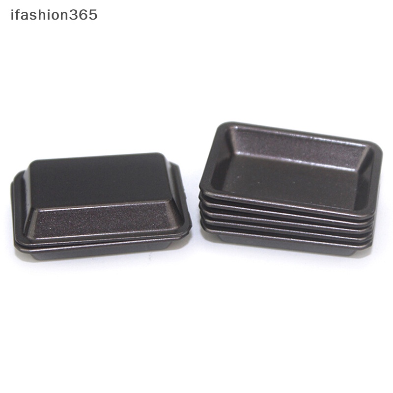 1 Khay Nướng Mini Bằng Kim Loại Dùng Cho Nhà Búp Bê 1: 12