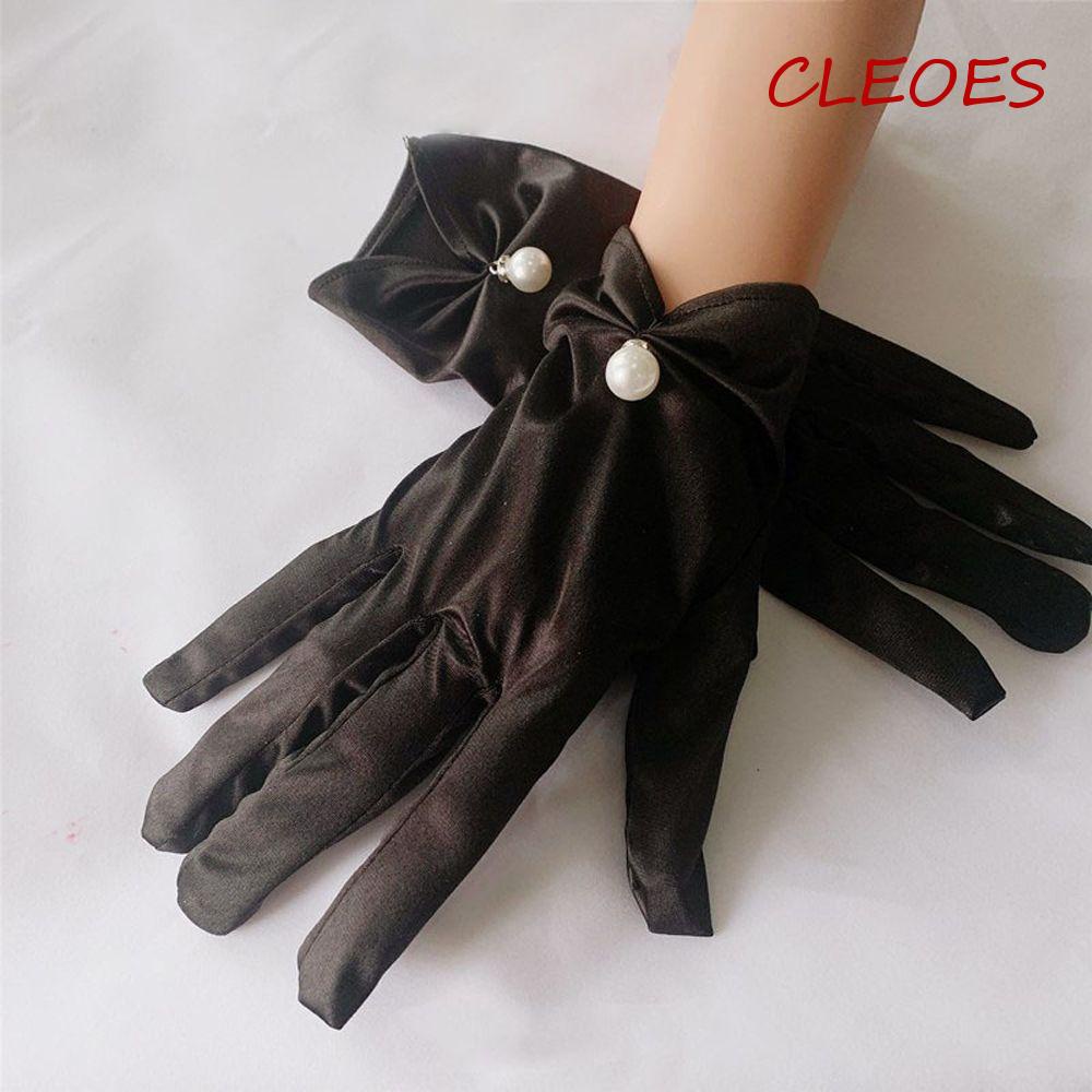 Găng Tay Vải Satin Chống Tia UV Dành Cho Cô Dâu