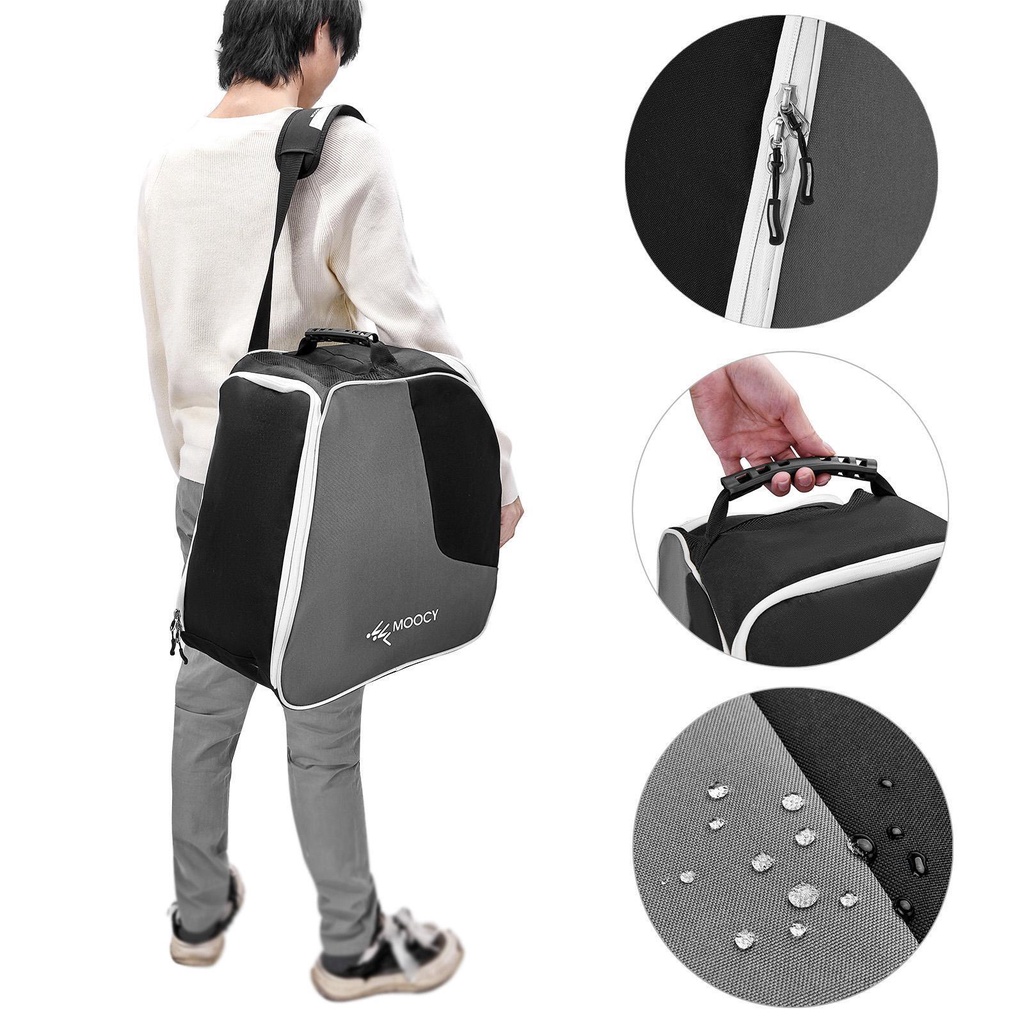 Túi Đựng Găng Tay / Giày Bốt Gọn Nhẹ Có Dây Đeo Vai Tiện Dụng Mang Theo Du