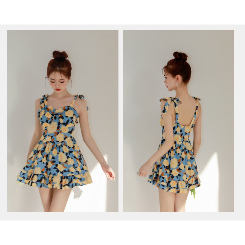 Đồ Bơi Một Mảnh Thời Trang Mùa Hè Hàn Quốc Mới Cho Nữ