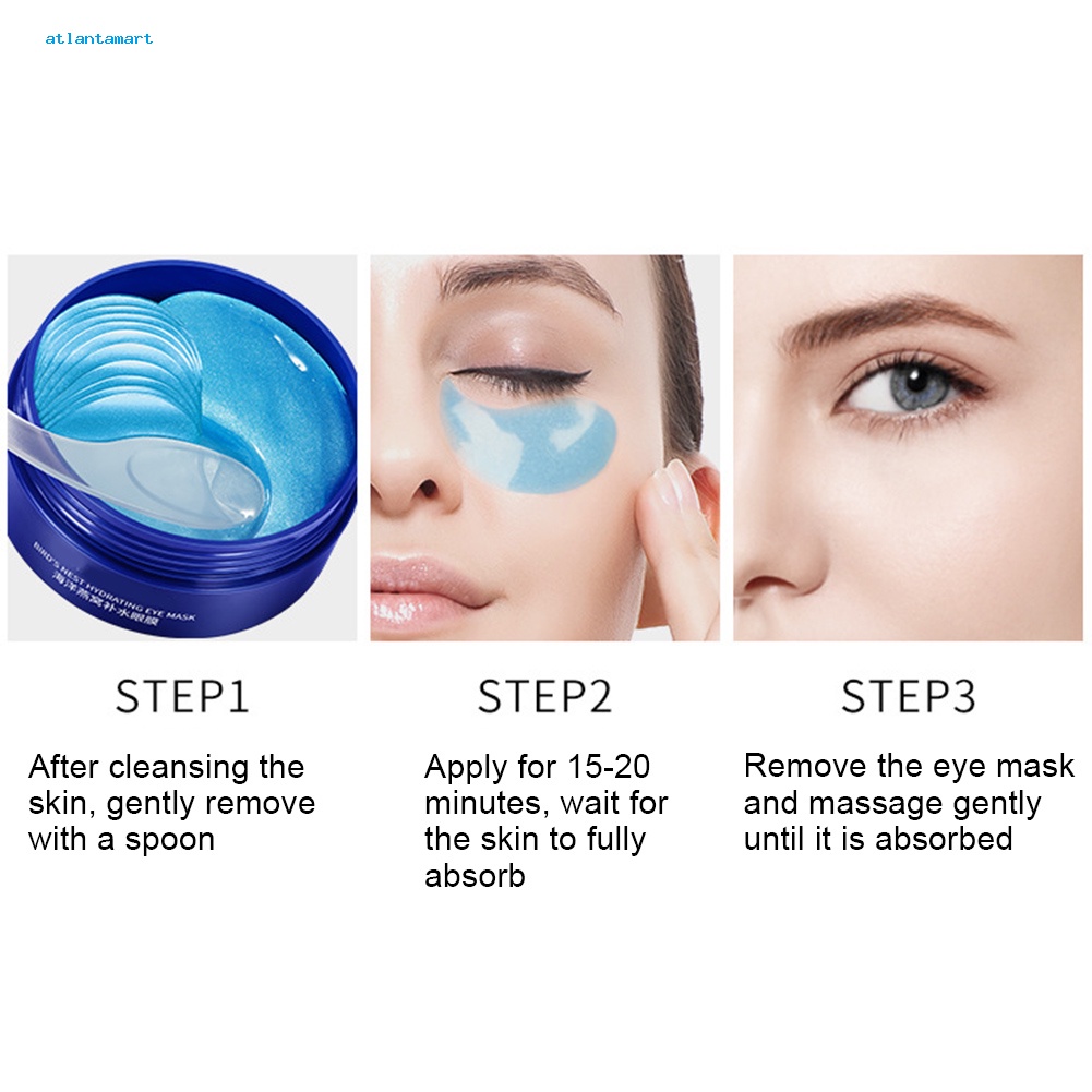 Túi Đựng Đồ Dùng Cao Cấp Tiện Dụng| Hộp 60 Mặt Nạ Mắt Dưỡng Ẩm Làm Săn Chắc Da