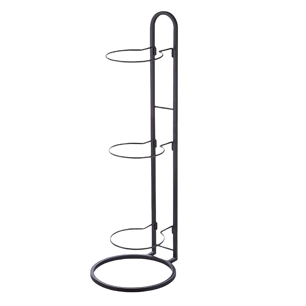 Giá Đỡ Trưng Bày Bóng Rổ Bằng Kim Loại Màu Đen Tiết Kiệm Không Gian