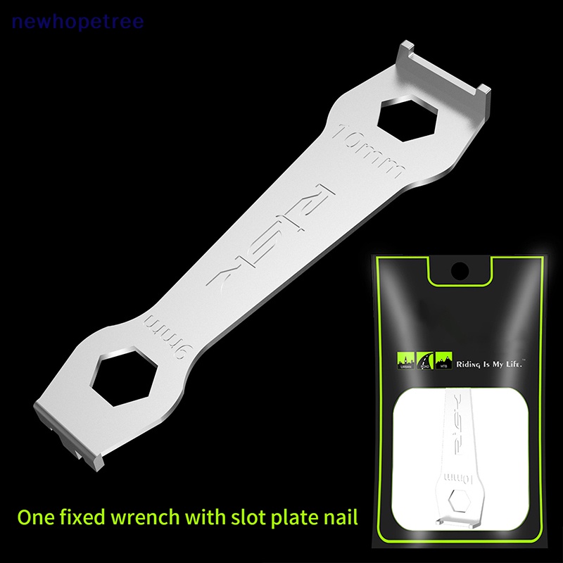 Cờ Lê Vặn Đai Ốc Xe Đạp Màu Bạc Chất Lượng Cao 9mm / 10mm