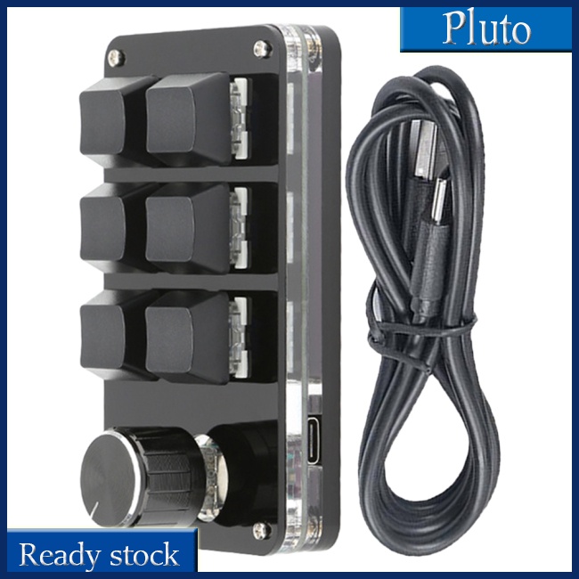 Mới Bộ Nút Bấm Điều Chỉnh Âm Lượng Usb 6 Nút Chuyên Dụng Chơi Game