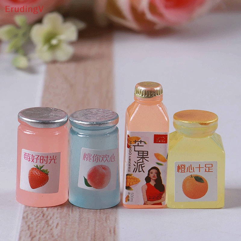 [ErudingV] Set 3 Chai Rượu Mini Bằng Nhựa Resin Phát Sáng Trong Đêm Trang Trí Điện Thoại Di Động [Mới]