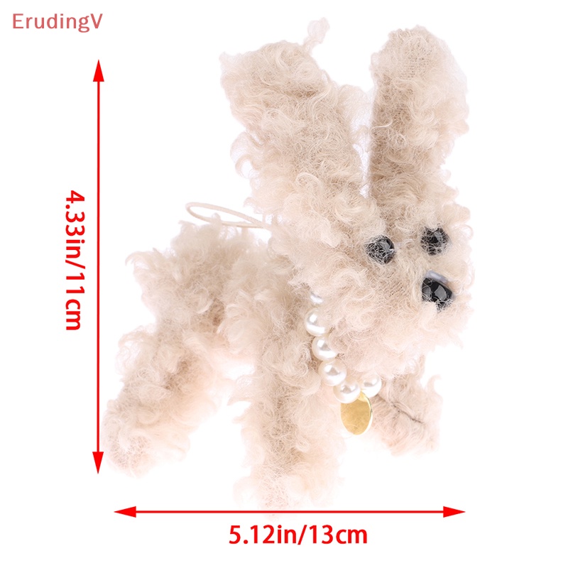 1 Thú Nhồi Bông Hình Cún Con Dễ Thương Treo Chìa Khóa / Ba Lô / Balo