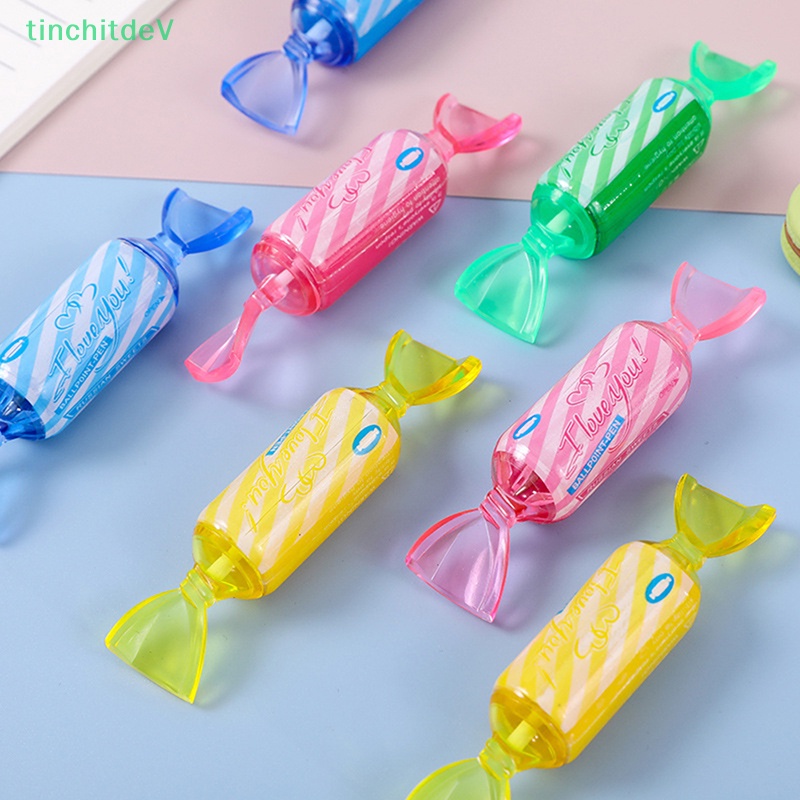 [TinchitdeV] Bút Bi Màu Kẹo Ngọt Mô Phỏng Dễ Thương Sáng Tạo Làm Quà Tặng Cho Học Sinh [Mới]