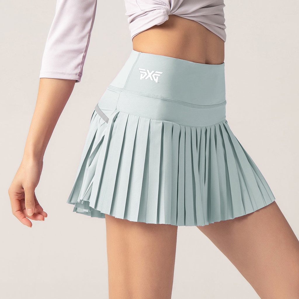 Chân Váy Xếp Ly Giả Váy Ngắn Nhanh Khô Thời Trang Mùa Hè Cho Nữ