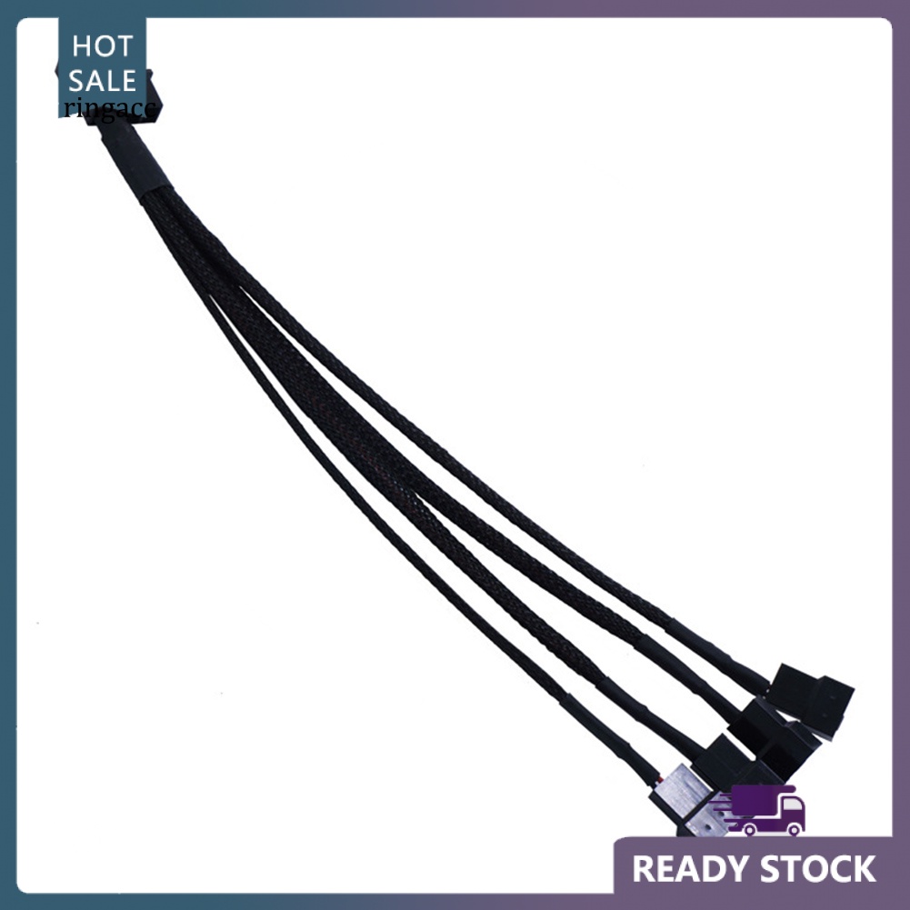 Dây Cáp Nối Dài Chuyển Đổi Nguồn Quạt Tản Nhiệt IDE Molex 4Pin Sang 4 3 / 4Pin Cho Máy Tính