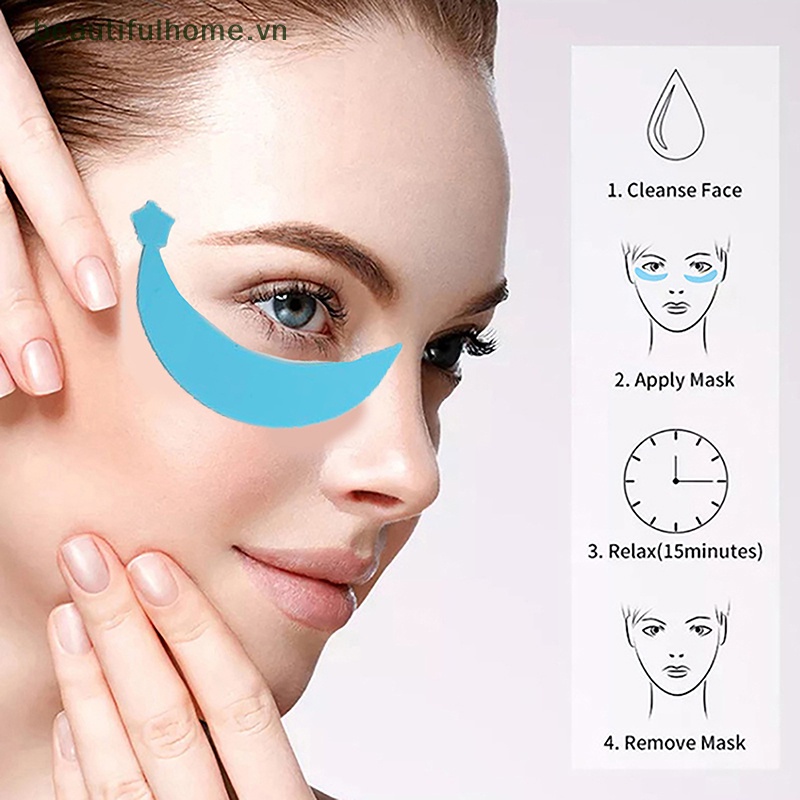 1 Cặp Miếng Dán Hỗ Trợ Uốn Mi Giả Chống Nếp Nhăn