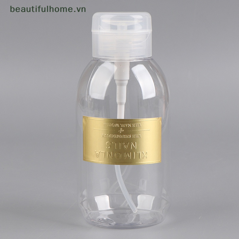 Bình Đựng Dung Dịch Tẩy Sơn Móng Tay Dạng Nhấn Bằng Nhựa