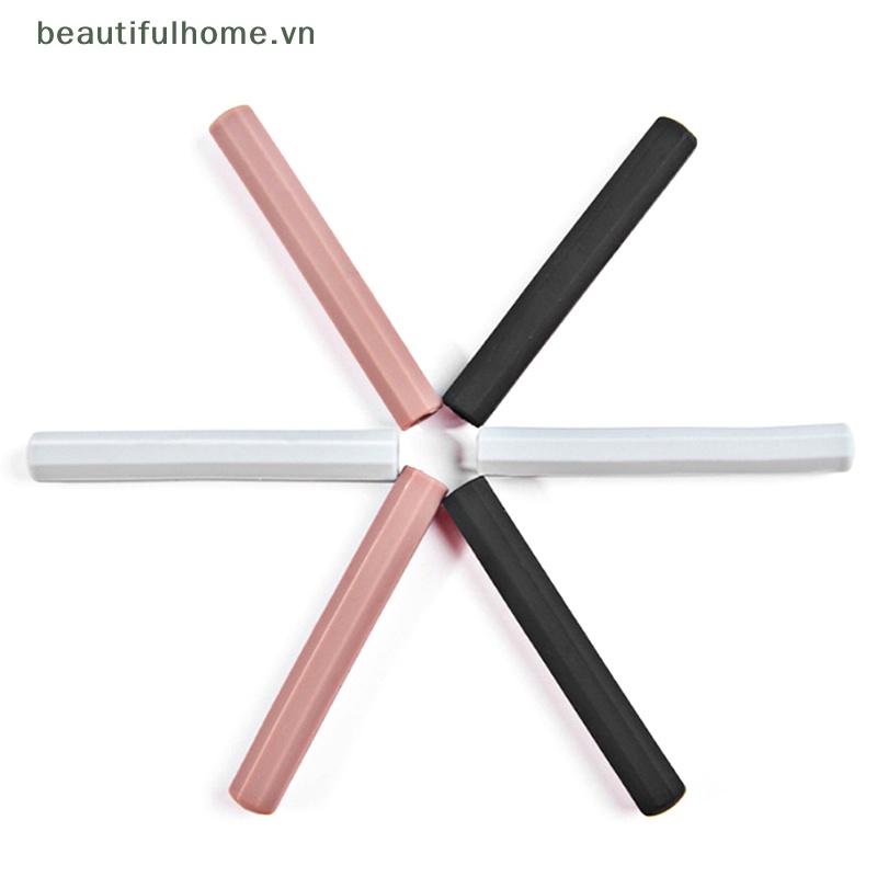 Set 3 Nắp Đậy Cọ Trang Trí Móng Tay Chuyên Dụng Cho Salon