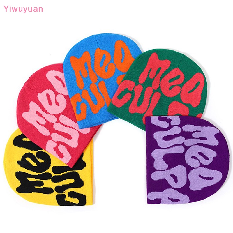 < Yiwuyuan > Mũ beanie Trùm Đầu Ấm Áp Thời Trang Mới Cho Nam Và Nữ