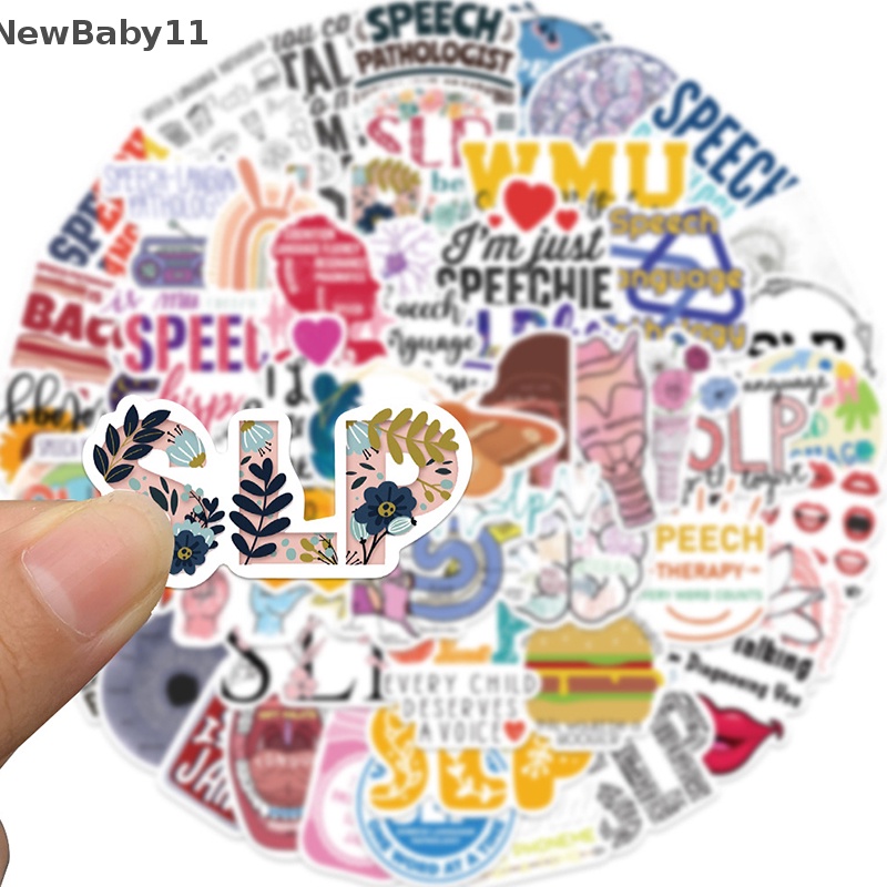 Bộ 56 Miếng Dán Trang Trí Tủ Lạnh / Laptop / Ván Trượt / Hành Lý Họa Tiết Graffiti Độc Đáo DIY