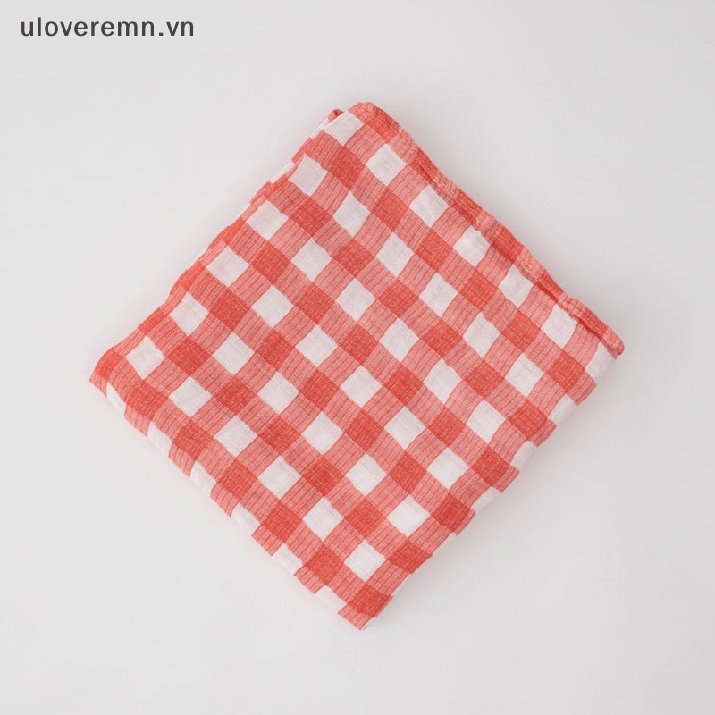 Chăn Quấn Em Bé Bằng Cotton Muslin Hàng Mới Sinh