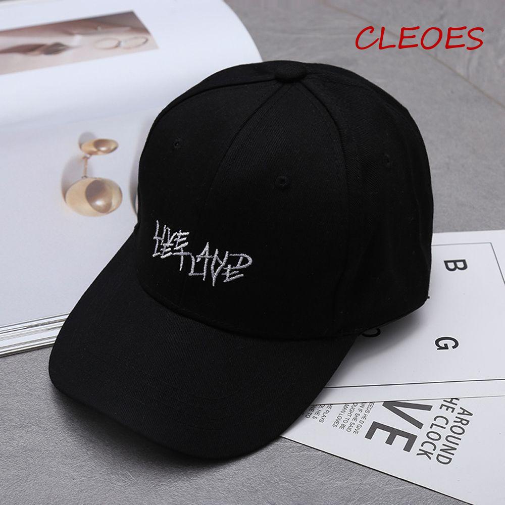 Mũ Lưỡi Trai Cotton Thêu Chữ Phong Cách Hiphop