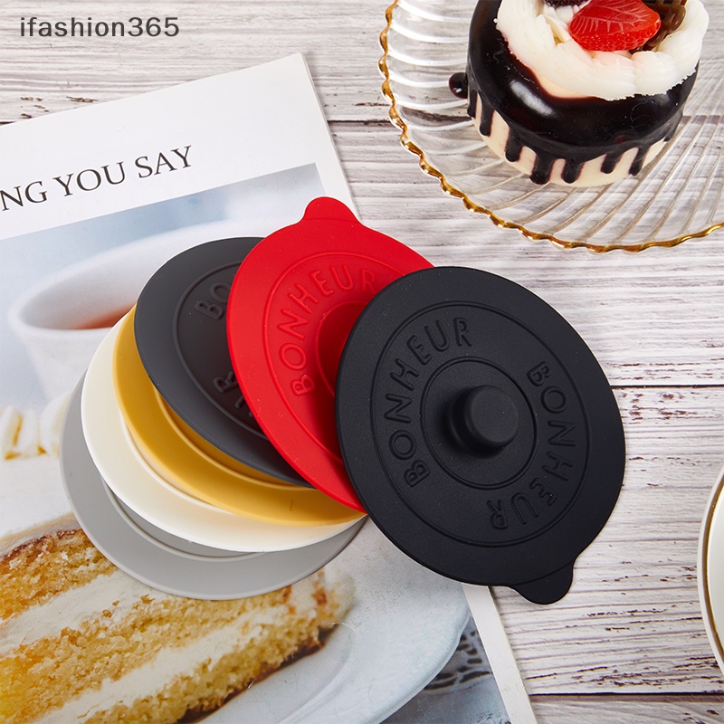 1 X Nắp Silicon Đậy Ly Chống Bụi Bẩn Thông Dụng ifashion365