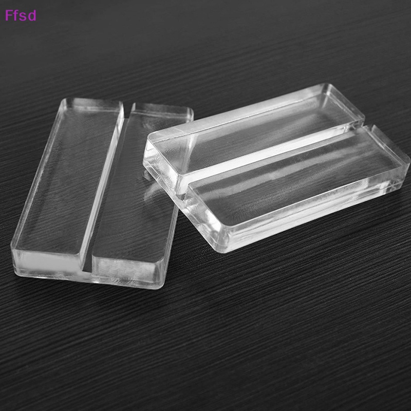 1 Giá Đỡ Trưng Bày Thẻ / Danh Thiếp Bằng Acrylic Trong Suốt Tiện Dụng Cho Văn Phòng / Menu Meeg