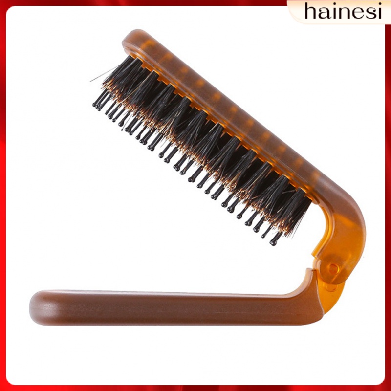 Lược Chải Râu Gấp Gọn Bỏ Túi Bằng Kim Loại Dành Cho Nam Giới