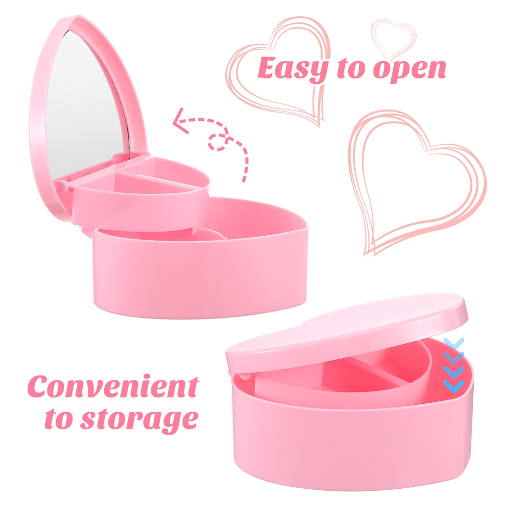 Hộp Đựng Trang Sức / Phụ Kiện Trang Sức Hình Hoa Nhỏ Dễ Thương Cho Bé Gái