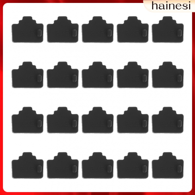Set 20 Nắp Silicone Đậy Cổng Bộ Định Tuyến Rj45 Chống Bụi