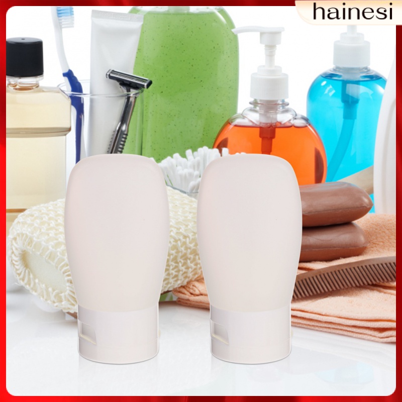 Set 4 Chai Rỗng Dạng Bóp Đựng Dung Dịch Mỹ Phẩm Có Nắp Đậy Tiện Dụng