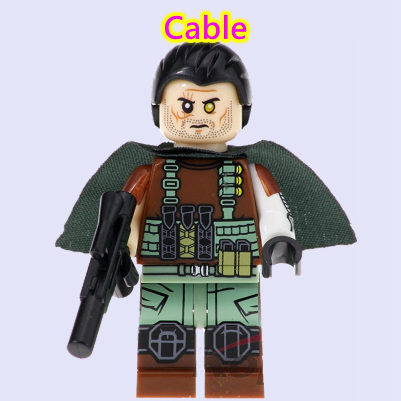 Mô Hình Đồ Chơi Lắp Ráp Nhân Vật X-Men Của Marvel