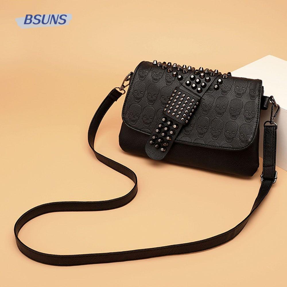 Túi Đeo Chéo Vai BSUNS Hình Đầu Lâu Thời Trang
