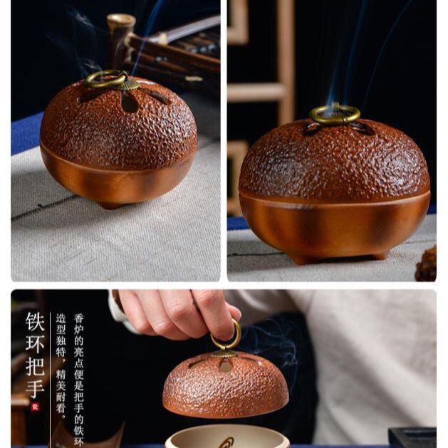 Đế Đốt Trầm Hương Bằng Gỗ Đàn Hương Trang Trí Nhà Cửa Phong Cách Mới