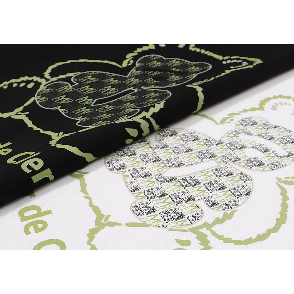 Áo Thun Tay Ngắn In Logo MO &amp; NC 88 Thời Trang Cho Nam Và Nữ