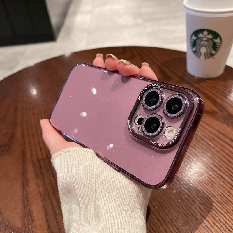 Ốp Điện Thoại Dẻo Trong Suốt Họa Tiết Ngôi Sao Lấp Lánh Chống Sốc Cho iPhone 14 13 12 11 Pro Max14 Plus