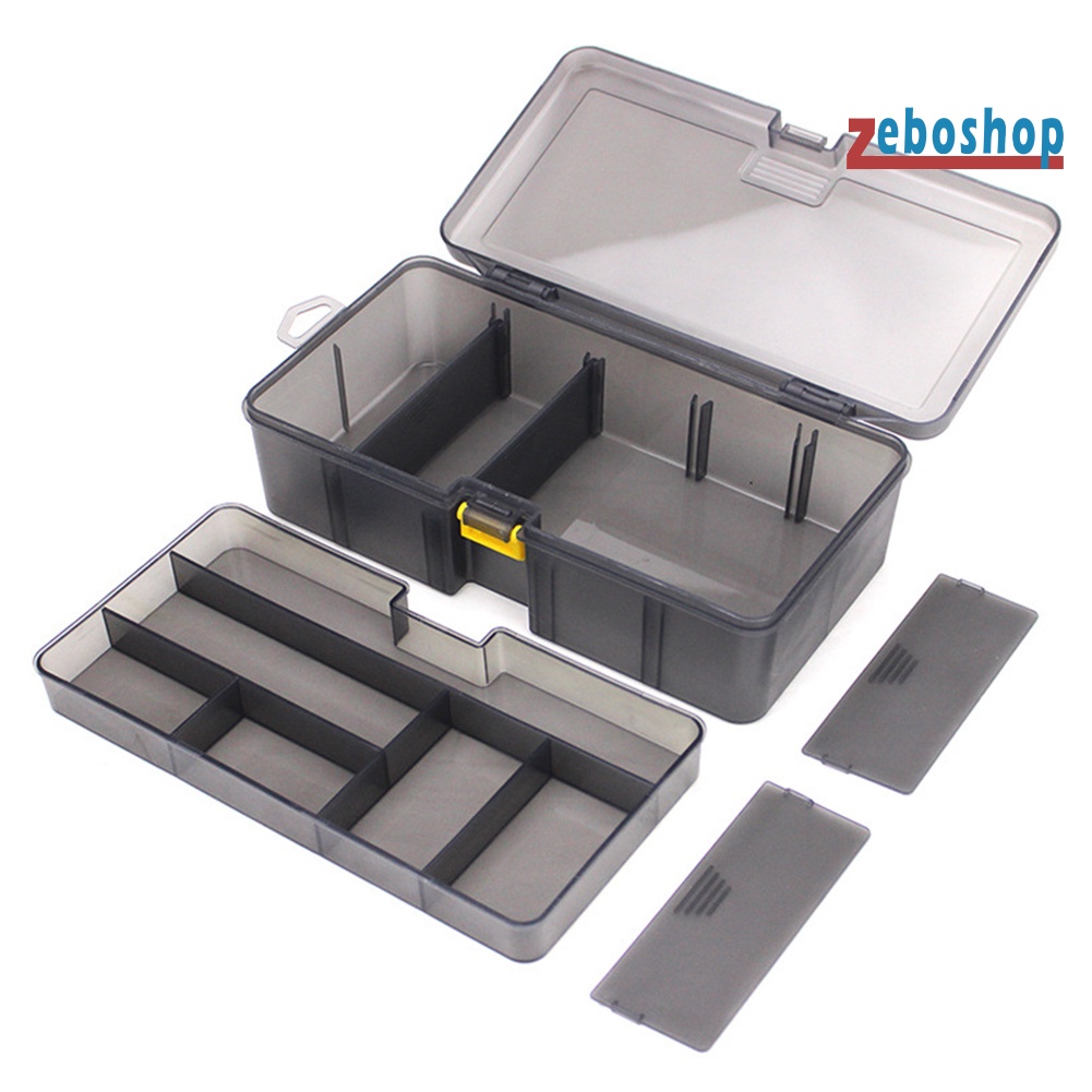 Hộp Đựng Mồi Câu Cá Bằng Nhựa Hai Lớp Chống Thấm Nước Ốp