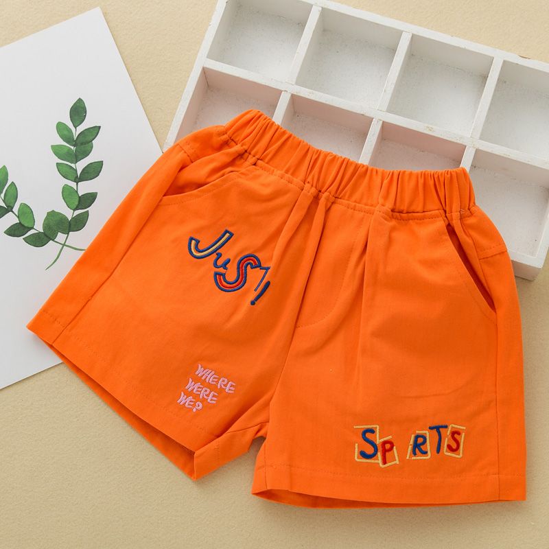 Quần Short Thêu Họa Tiết Phong Cách Phương Tây Thời Trang Mùa Hè Hàng Mới Dành Cho Bé Gái