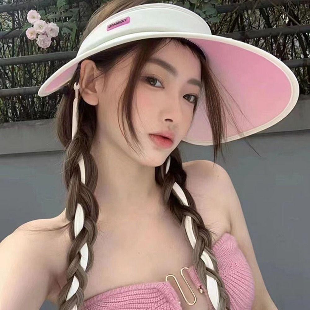 Mũ Rộng Vành Chống Nắng / Tia UV Thời Trang Mùa Hè Phong Cách Hàn Quốc Cho Nữ WMES15H