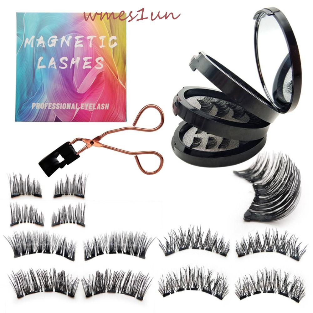 Set 5 Cặp Lông Mi Giả Hàn Quốc Y2K WMES15H Dễ Sử Dụng Dành Cho Nữ Dụng Cụ Nối Dài Lông Mi Giả Chuyên Dụng