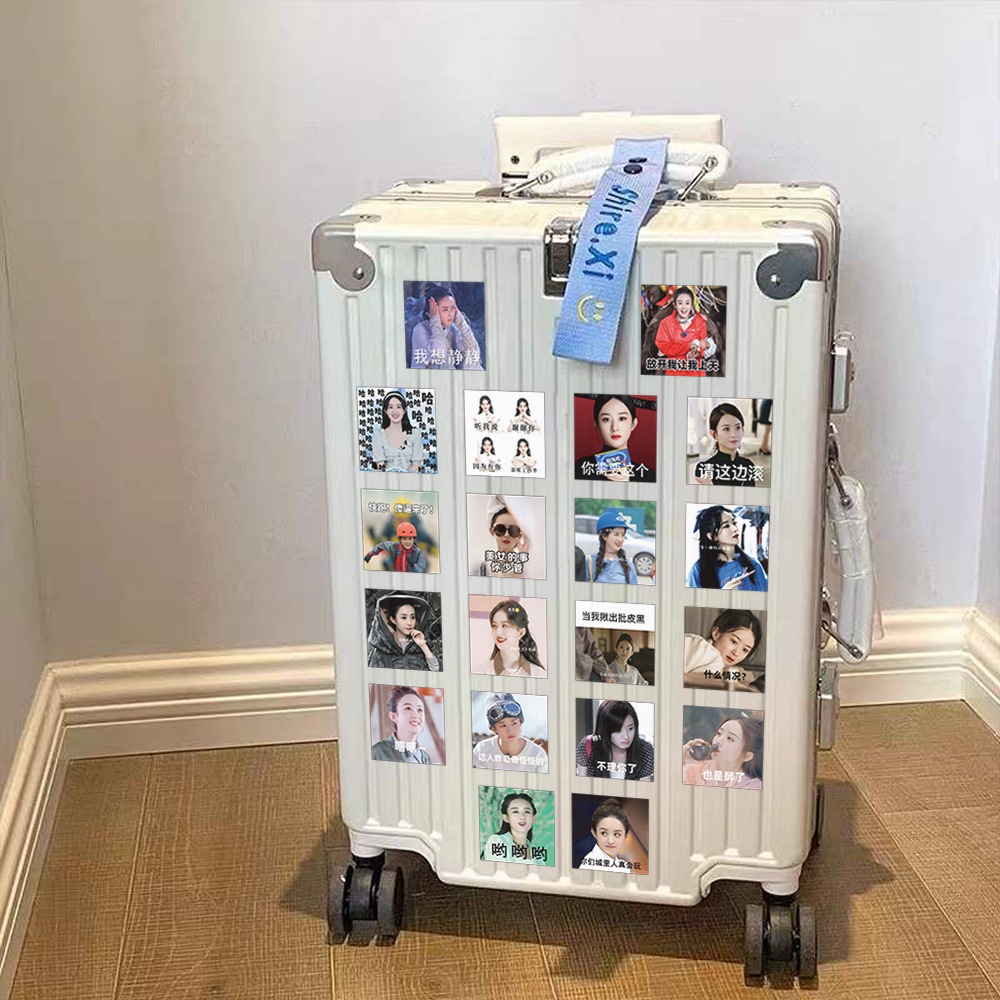 Set 63 Miếng Dán Trang Trí Vali Hành Lý Hình Blackpink Xinh Xắn | Color House